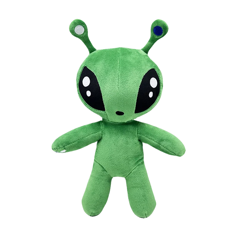 Green Alien Plush Toy – Soft Stuffed Monster Doll for Kids