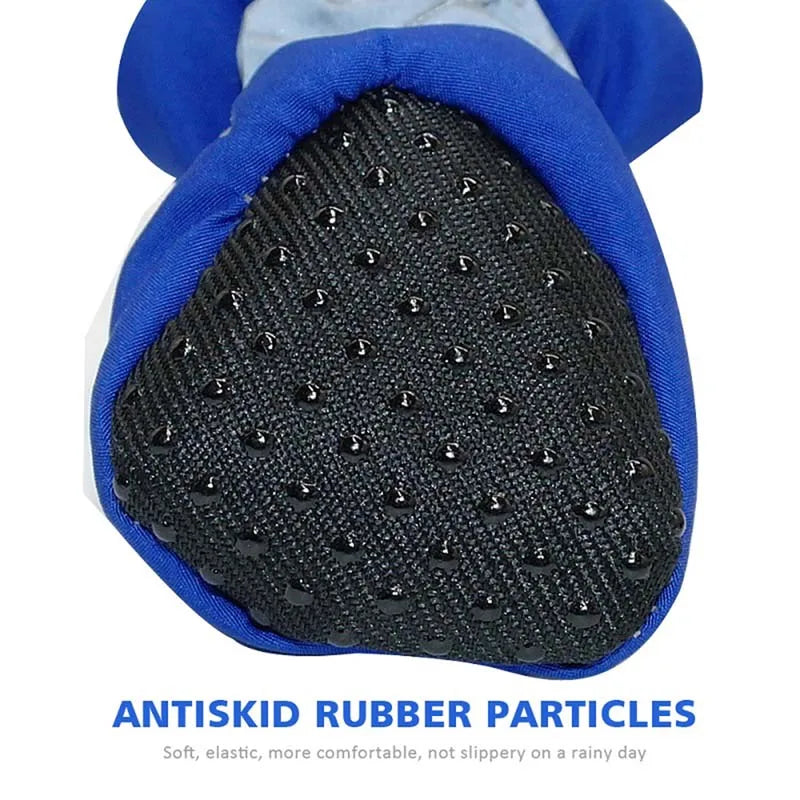 Puppy Shoes – Antiskid Waterproof Soft-Sole Dog Boots (4pcs)