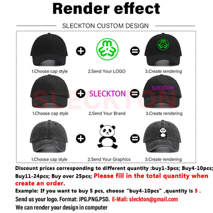 Custom Baseball Cap – Wholesale Embroidery & Print