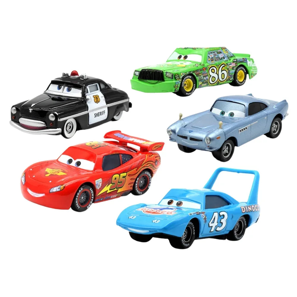 Disney Pixar Cars Diecast Metal Toy Cars 1:55 Scale – Lightning McQueen, Mater & More