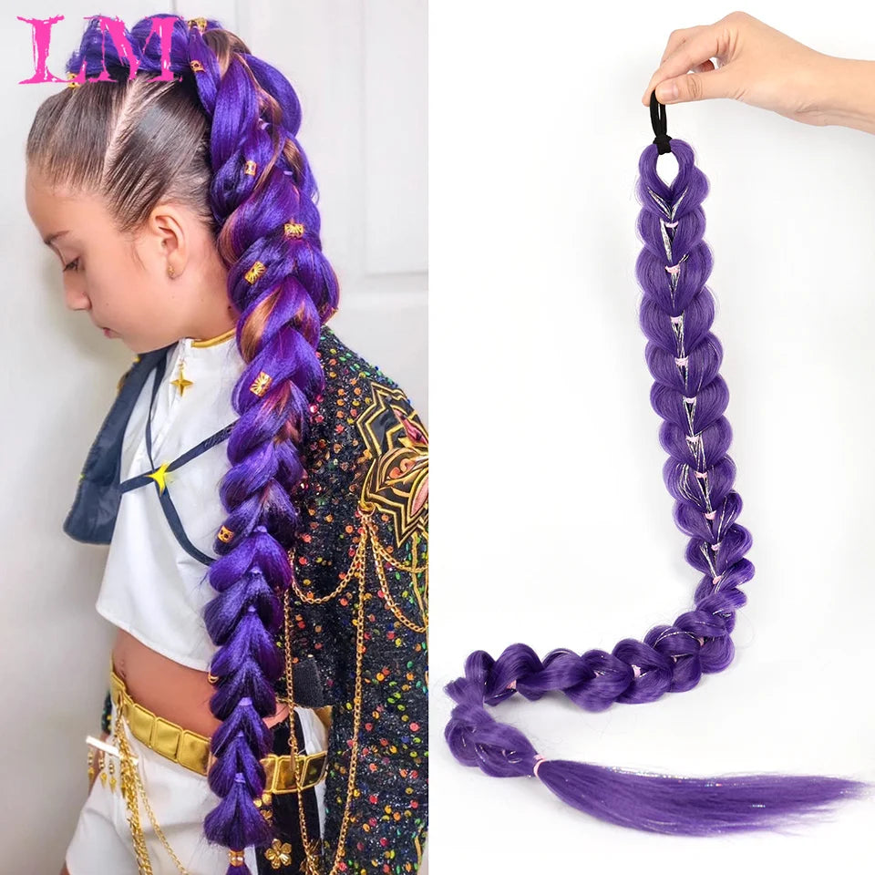Synthetic Jumbo Braid Hair Extension 32 Inch – 6 Colors