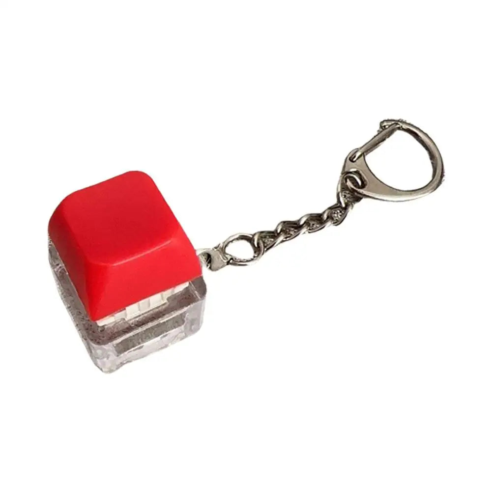 Electric Shock Prank Keychain Button Toy
