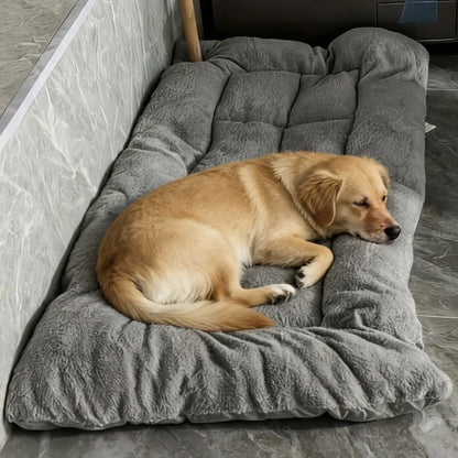 Extra Large Plush Dog Bed Mat Super Soft Thickened Pet Sofa