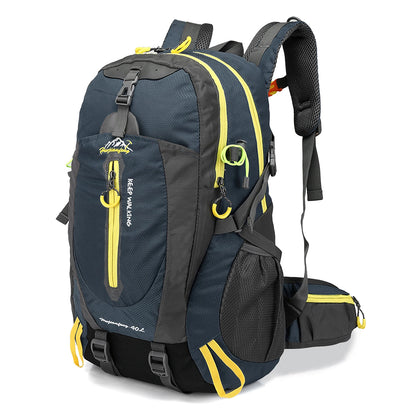 40L Hiking Backpack – Water-Resistant Travel & Camping Bag