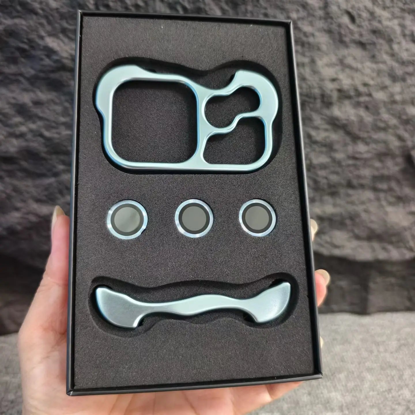 Irregular Metal Bumper Phone Case Iphone Air 13 14 15 16 17 18 Pro Max Plus Lens Film Protect Bare