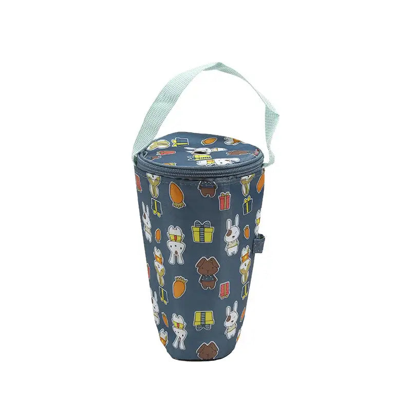 Insulated Cup Carrier Tote Bag – Portable Drink Holder with Handle