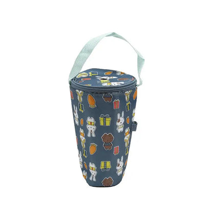 Insulated Cup Carrier Tote Bag – Portable Drink Holder with Handle