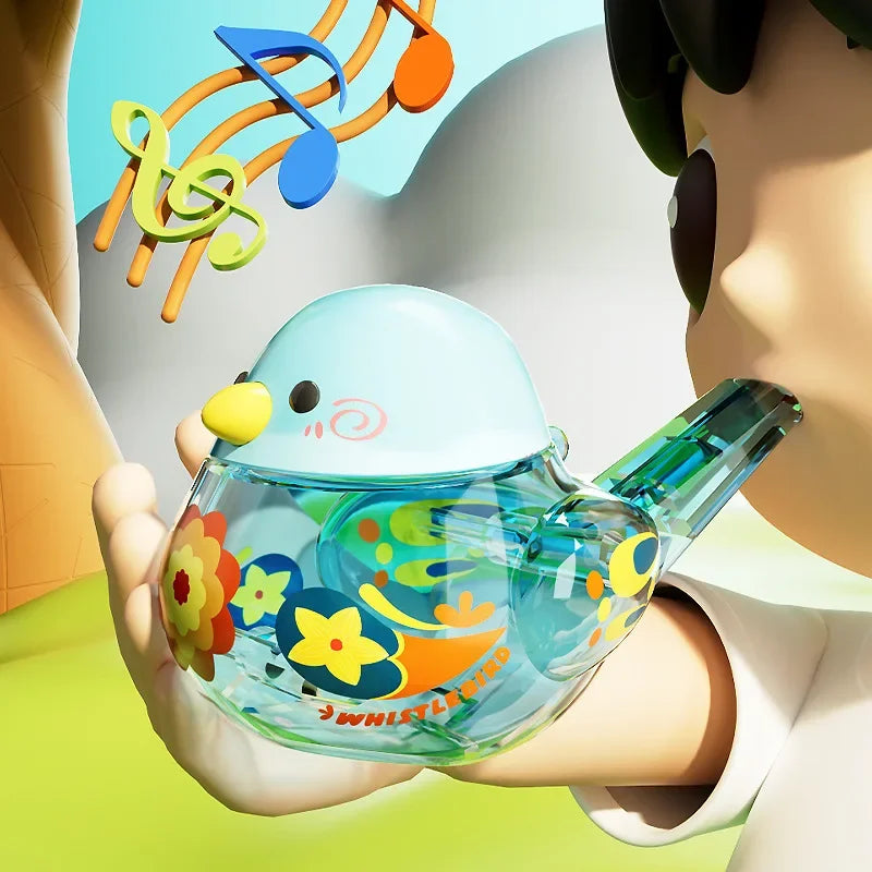 Bird Water Whistle Toy for Babies & Kids