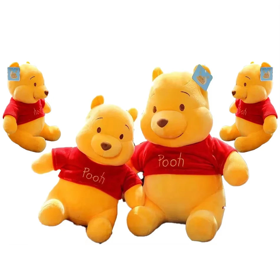 Winnie Pooh Plush Stuffed Bear Doll – 9.8" to 17.7"