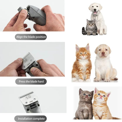 Dog Grooming Clipper Replacement Blades – Compatible with Andis Clippers