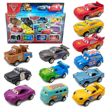 Disney Pixar Cars 3 Pull-Back Die-Cast Cars 12-Piece Set
