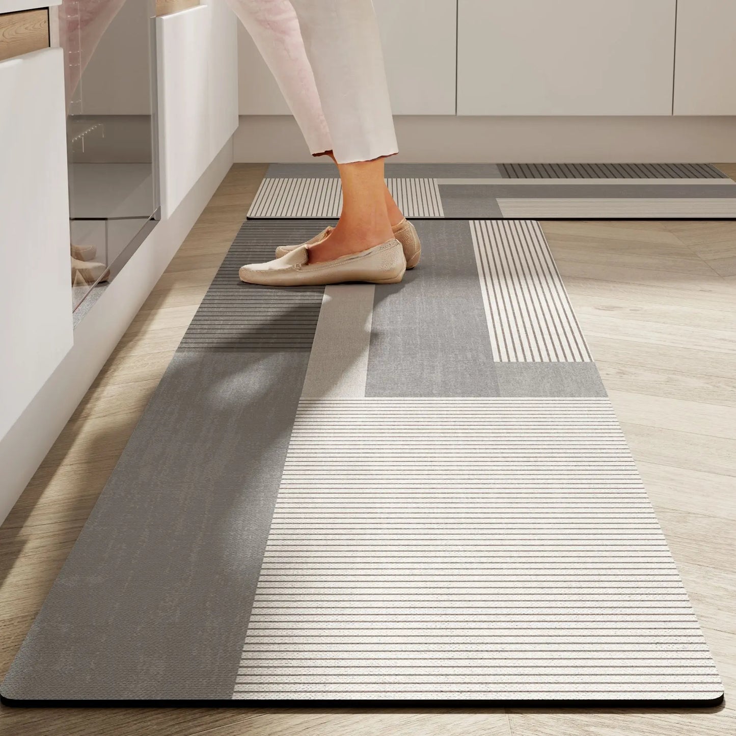Super Absorbent Anti-Slip Bath & Kitchen Mat – Soft Door Rug