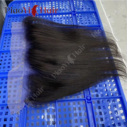 Frontal Only 13x6 Straight 13x4 Hd Lace Brazilian Human Hair Preplucked 4x4 5x5 6x6 Transparent 2x6