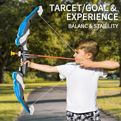 Kids LED Light-Up Bow and Arrow Archery Toy Set