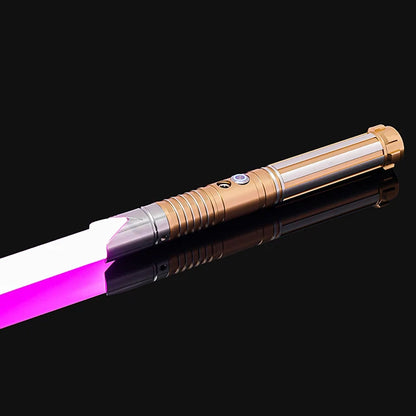 RGB Lightsaber with Metal Handle – 16-Color LED, Sound Effects & Dueling Blade