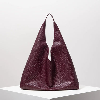 Women's Retro Hobo Tote Bag – Large Capacity Shoulder Bag