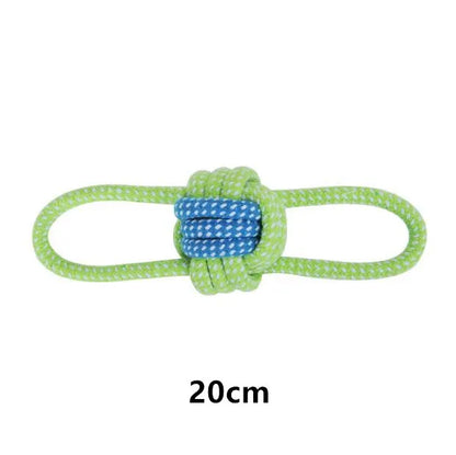 Dog Rope Chew Toy – Interactive Cotton Rope Toy for Dogs