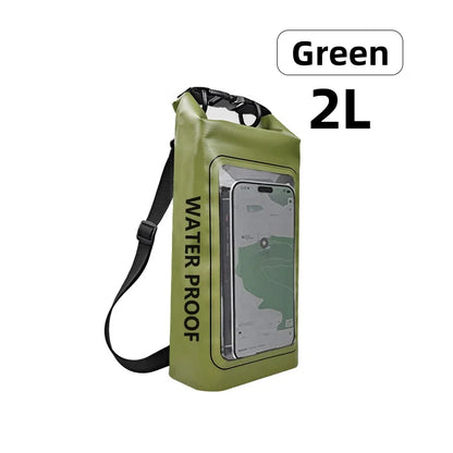 Waterproof Dry Bag with Touch Screen Window – 2L & 5L