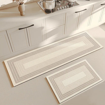Super Absorbent Anti-Slip Bath & Kitchen Mat – Soft Door Rug