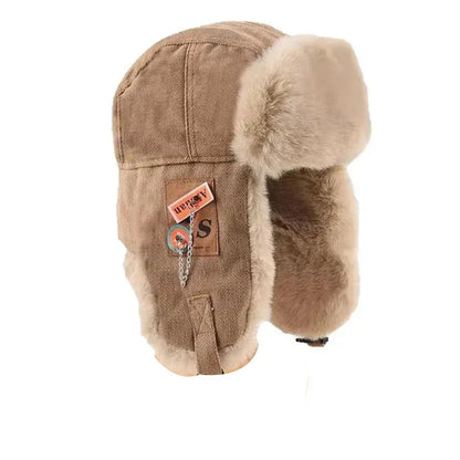 Russian Ushanka Trapper Hat – Faux Fur Earflap Winter Cap