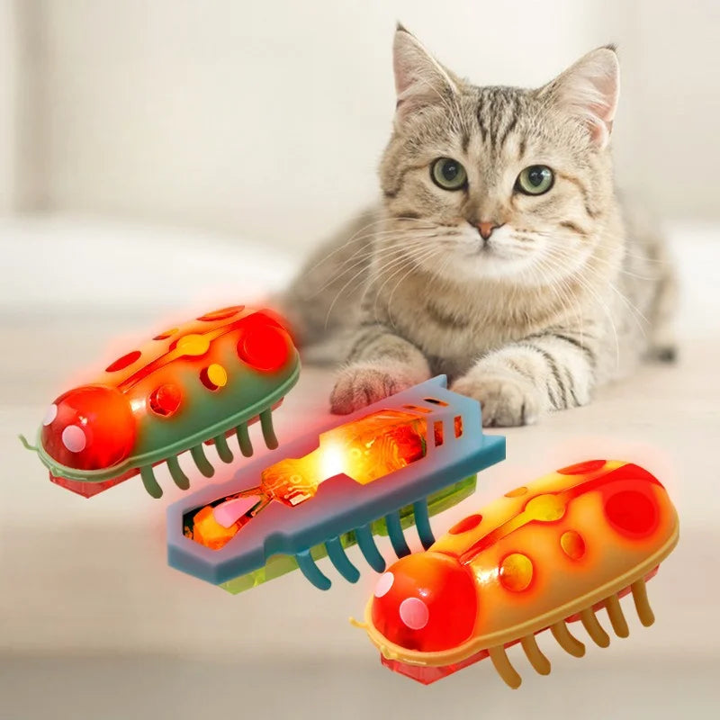 Electric Walking Bug Cat Toy – Interactive Insect for Cats & Dogs
