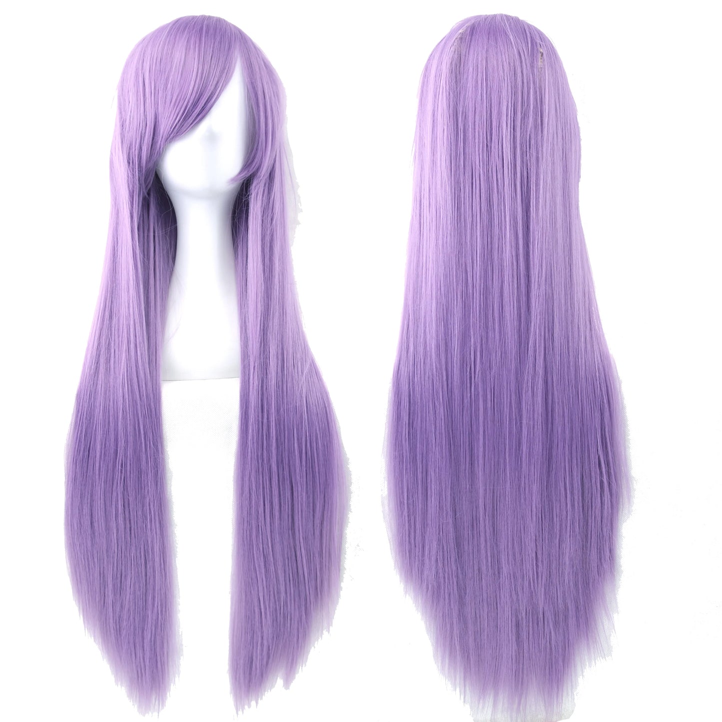 32 Inch Long Straight Synthetic Wig – Cosplay & Party, 36 Colors