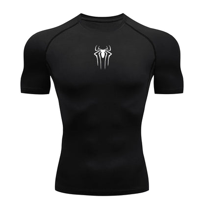 Men's Compression Sport T-Shirt – Quick-Dry Short Sleeve Gym Top
