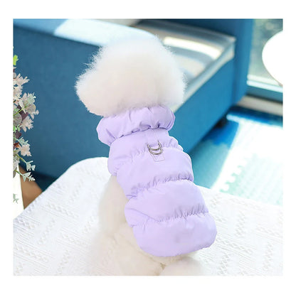 Pet Winter Puffer Jacket – Dog & Cat Insulated Coat