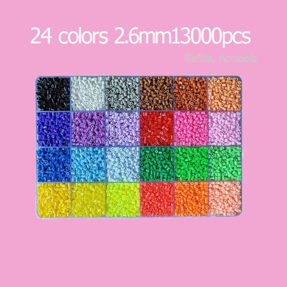 Hama Beads Kit – Fuse Bead Set with Pegboards & Iron