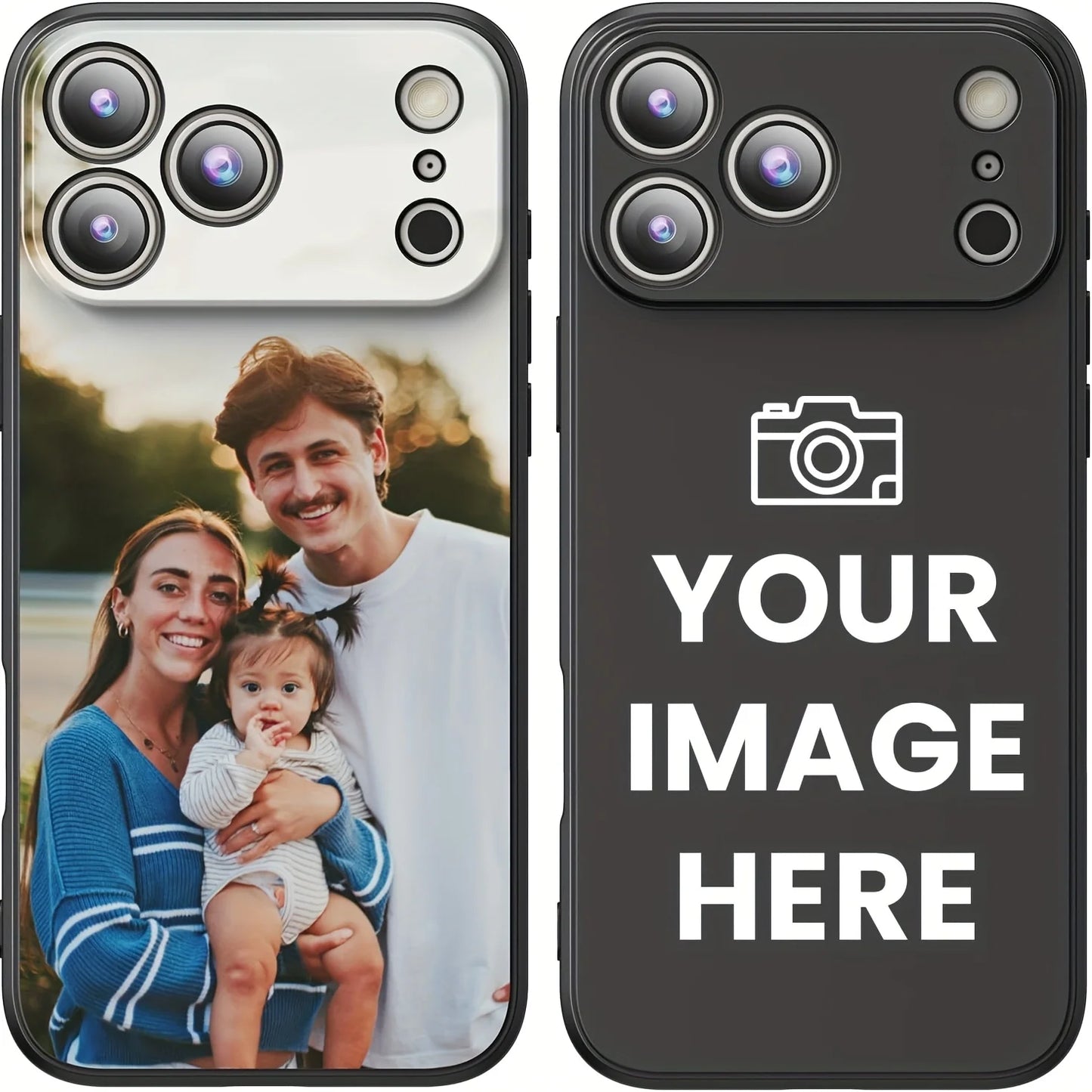 Diy Photo Custom Frosted Soft Case Iphone 17 16 16e 15 14 13 12 11 Pro Max Air Mini Se 2020 2022 X