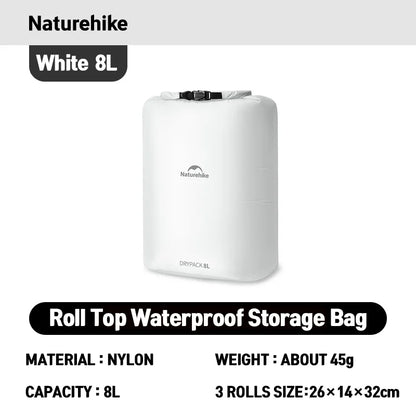 Naturehike Waterproof Dry Bag – Lightweight Roll Top Storage Sack