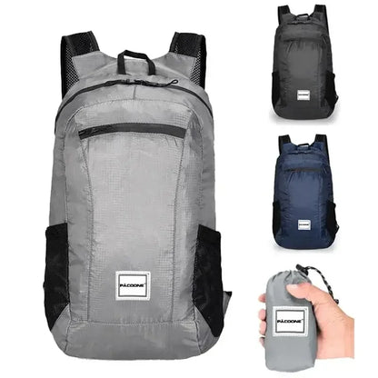 Foldable Hiking Backpack 20L – Lightweight & Waterproof