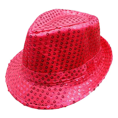 Sequin Jazz Fedora Hat – Party, Dance & Cosplay