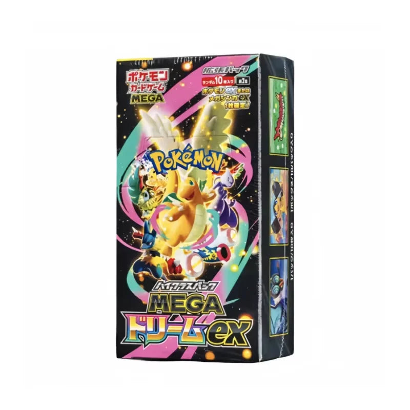 Pokemon MEGA Dream EX Japanese Booster Pack – PTCG Trading Cards