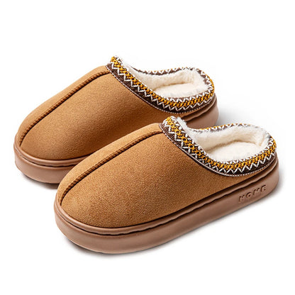 Women's Fuzzy Fur Slippers – Plush Indoor Winter Slides Sizes 36–45