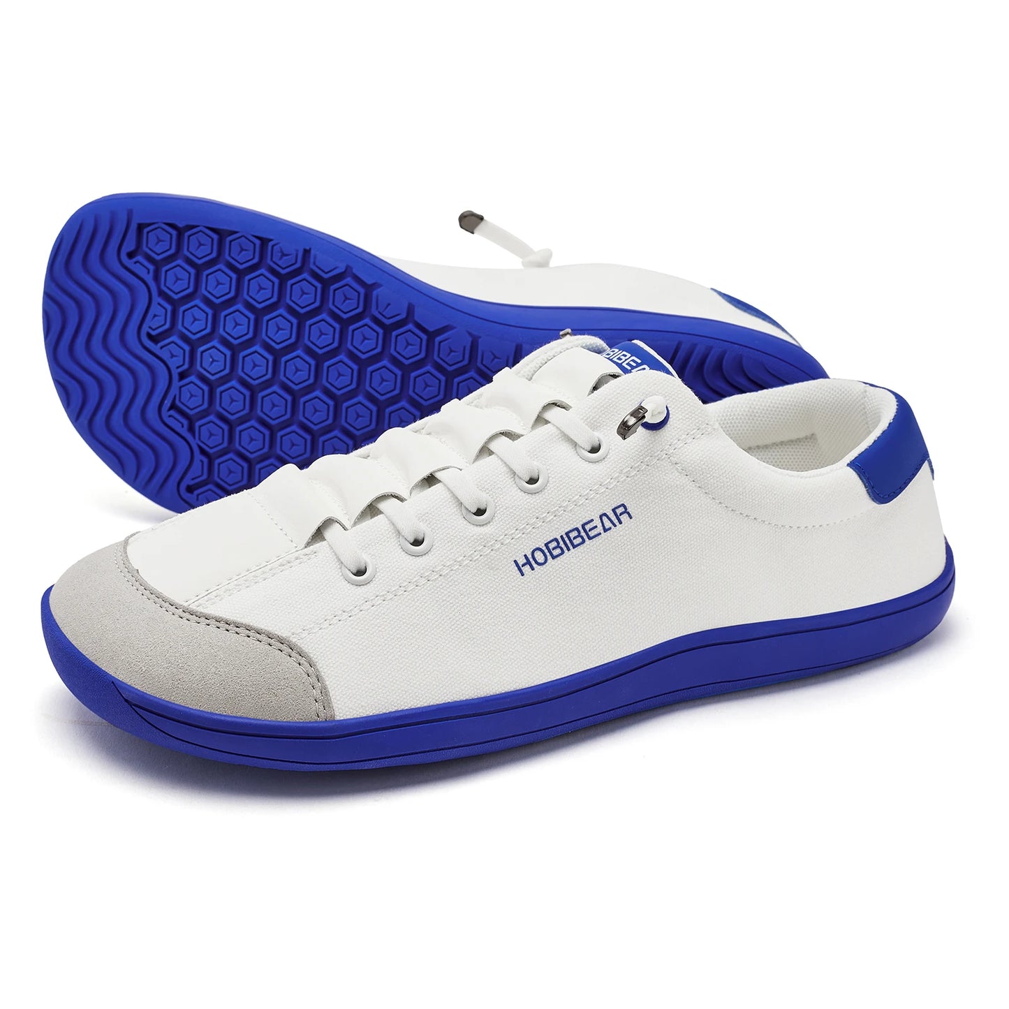Barefoot Shoes Wide Toe Box Unisex Canvas Sneakers by Hobibear