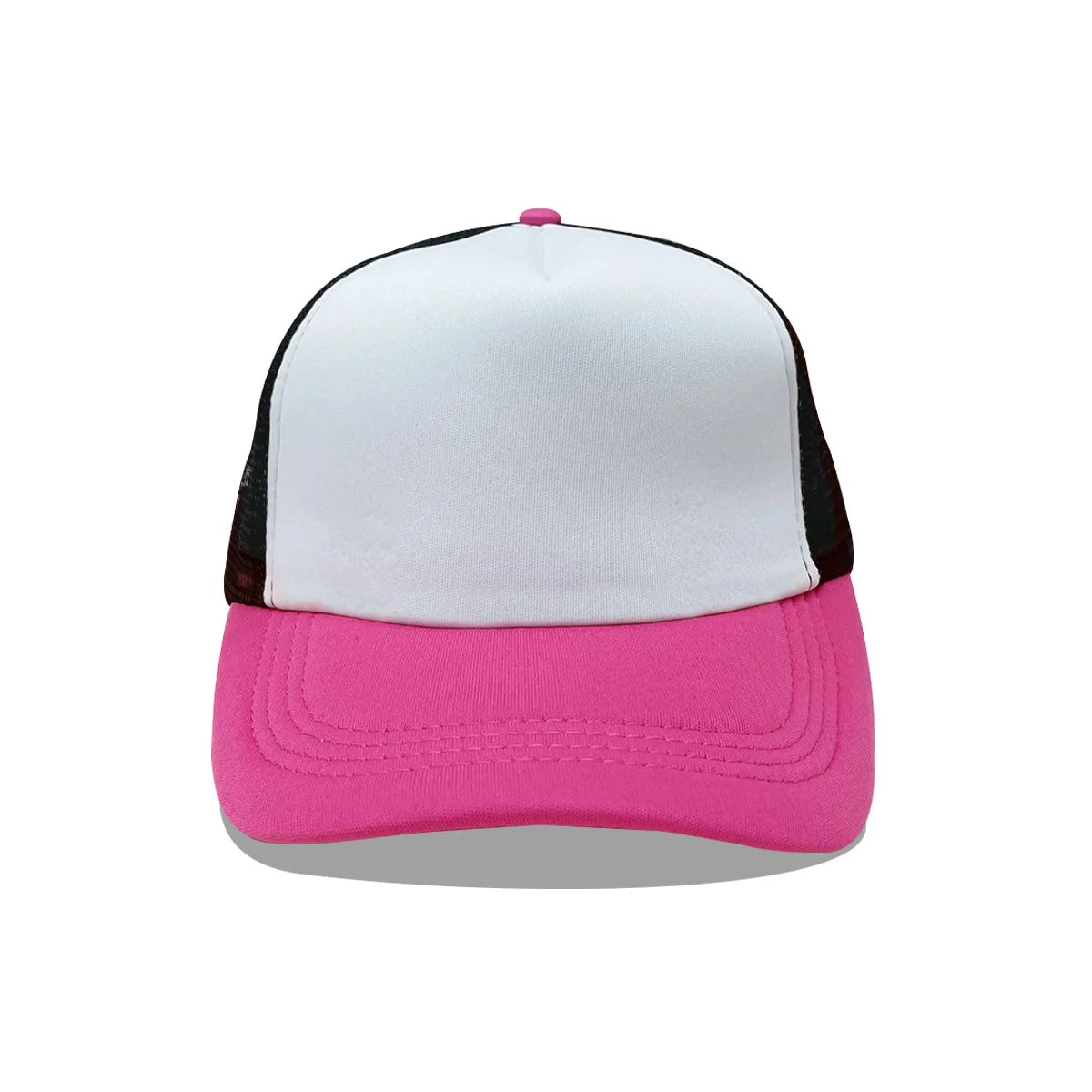 Custom Logo Mesh Trucker Hat – 5-Panel Snapback Baseball Cap for Men & Women