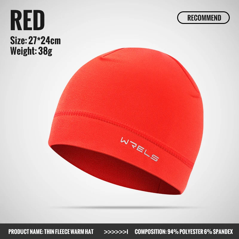 Thermal Windproof Beanie Hat – Winter Sports Running Cap