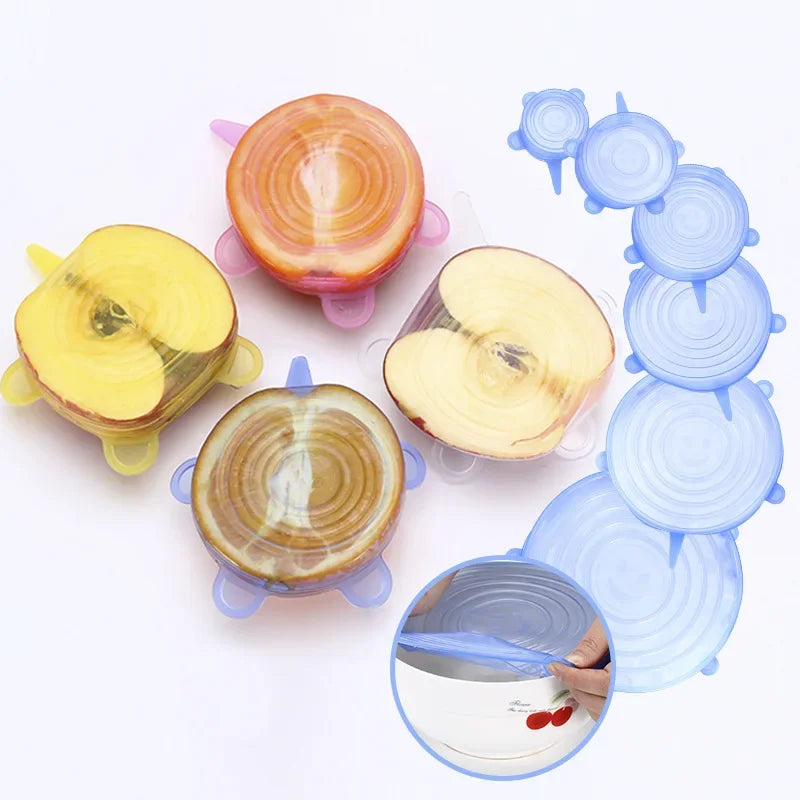 Silicone Stretch Lids Universal Food Cover – 16 Sizes