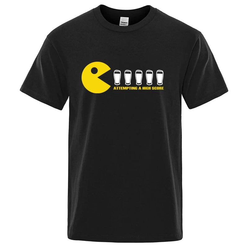 Funny Graphic T Shirt Cotton Blend Casual Tee