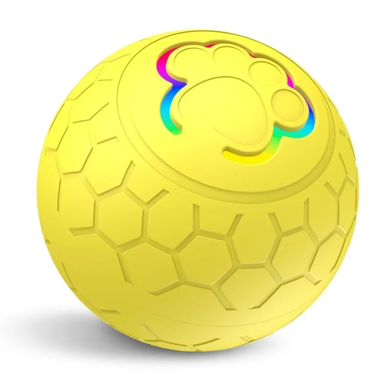 Smart Interactive Dog & Cat Toy Ball with RGB Lights