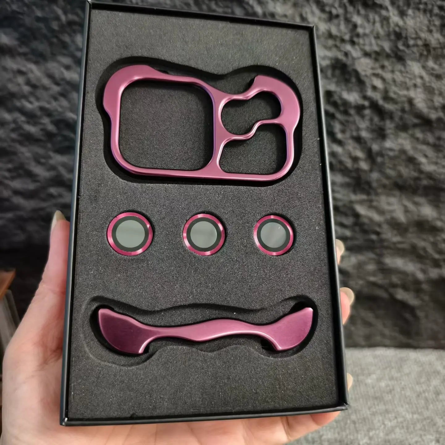 Irregular Metal Bumper Phone Case Iphone Air 13 14 15 16 17 18 Pro Max Plus Lens Film Protect Bare