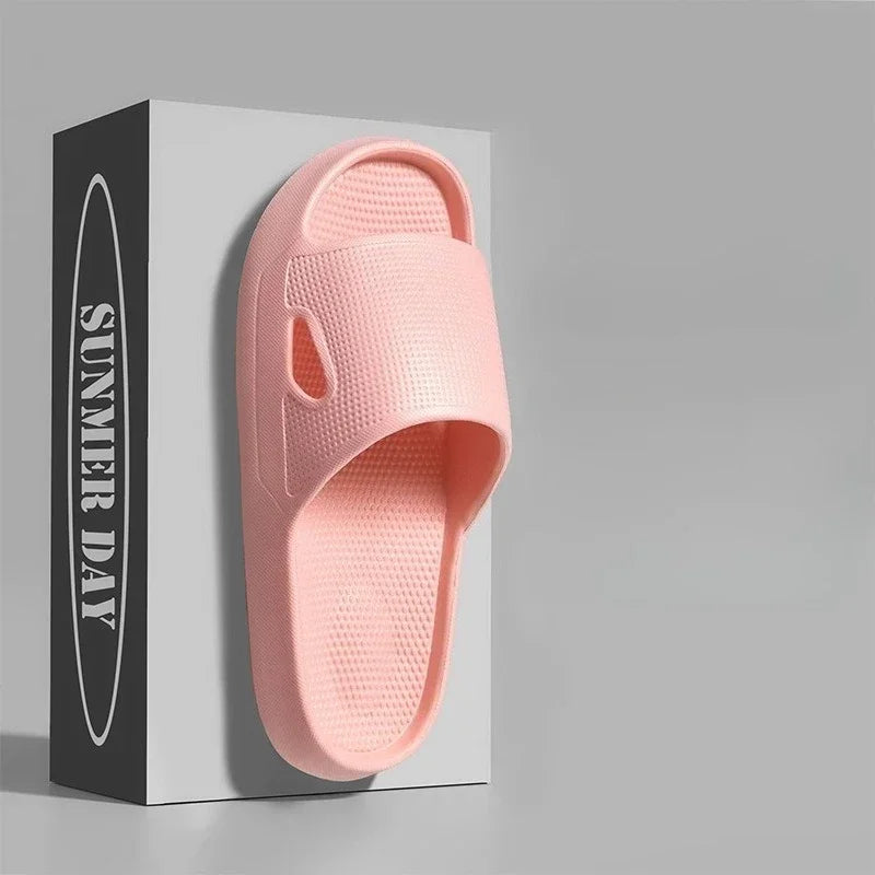 Cloud Pillow Slides for Women – Thick EVA Platform Non-Slip Slippers