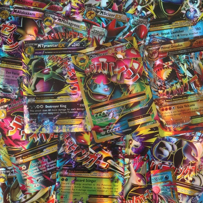 60 or 100 Pack English Pokémon GX VMAX VSTAR EX Cards