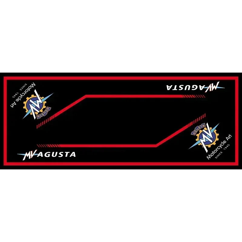 Motorcycle Parking Mat – Racing Display Carpet for Bike & Garage