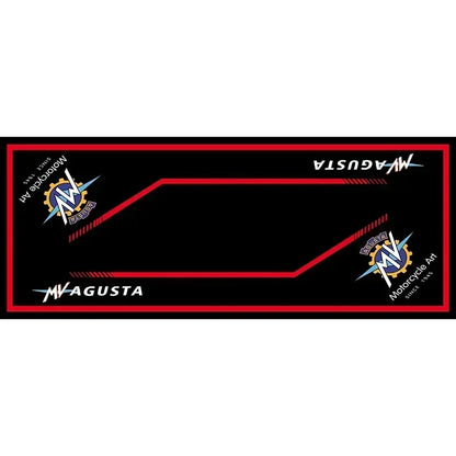 Motorcycle Parking Mat – Racing Display Carpet for Bike & Garage