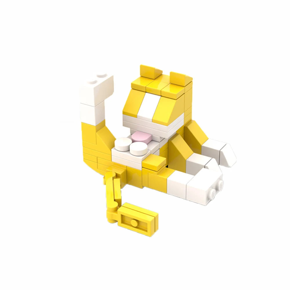 MOC City Cat Animal Series Building Blocks – Kids Educational Toy Set