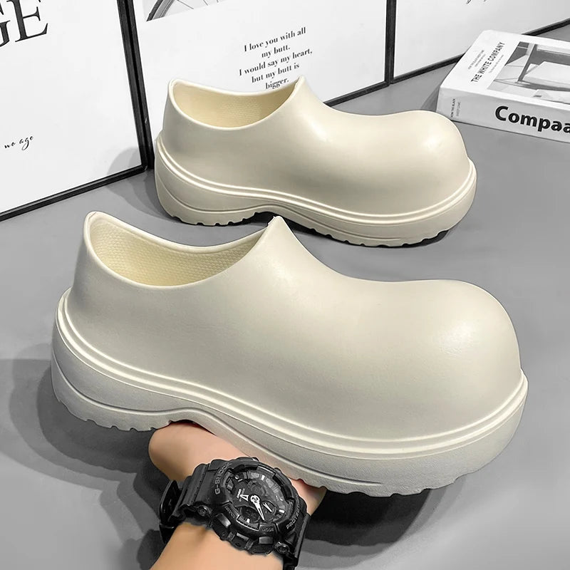 EVA Slip-On Clogs with Fleece Lining – Unisex Waterproof Shoes