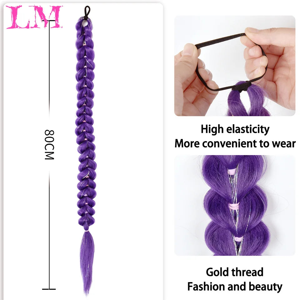 Synthetic Jumbo Braid Hair Extension 32 Inch – 6 Colors
