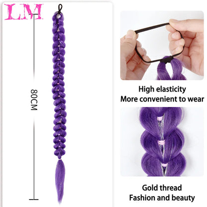 Synthetic Jumbo Braid Hair Extension 32 Inch – 6 Colors